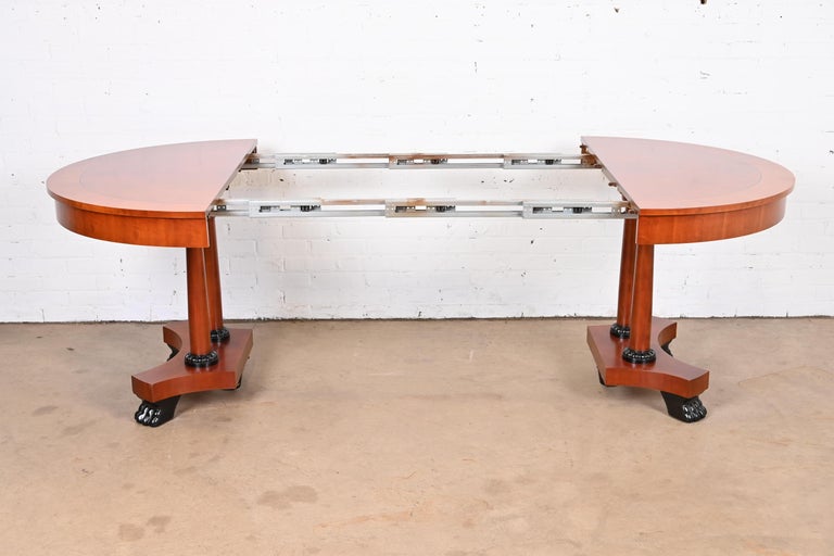 Baker Furniture Palladian Collection Neoclassical Cherry Extension