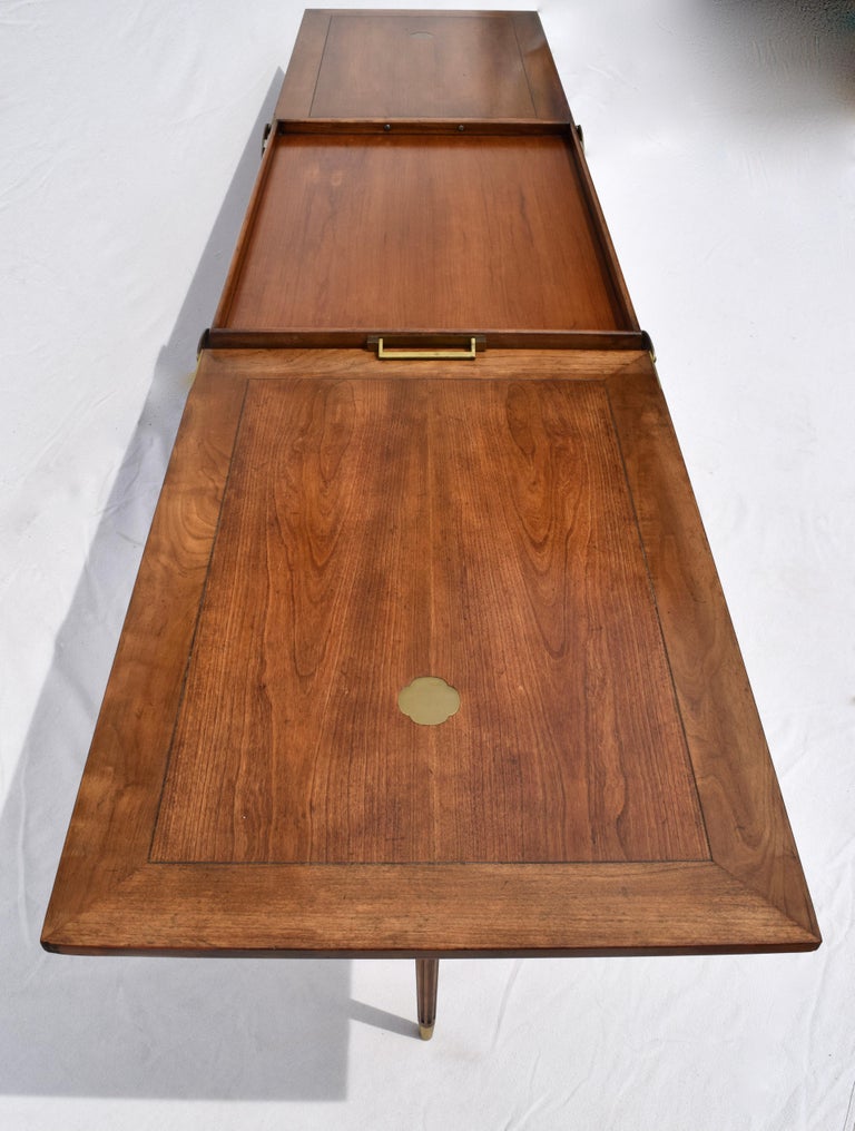 Baker Furniture Party Butler Table with Removable Tray and Butterfly ...