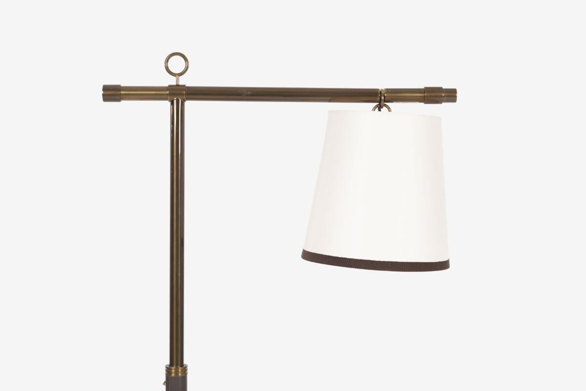 Baker Furniture Peony Reading Lamp Designed by Laura Kirar In Good Condition In Chicago, IL