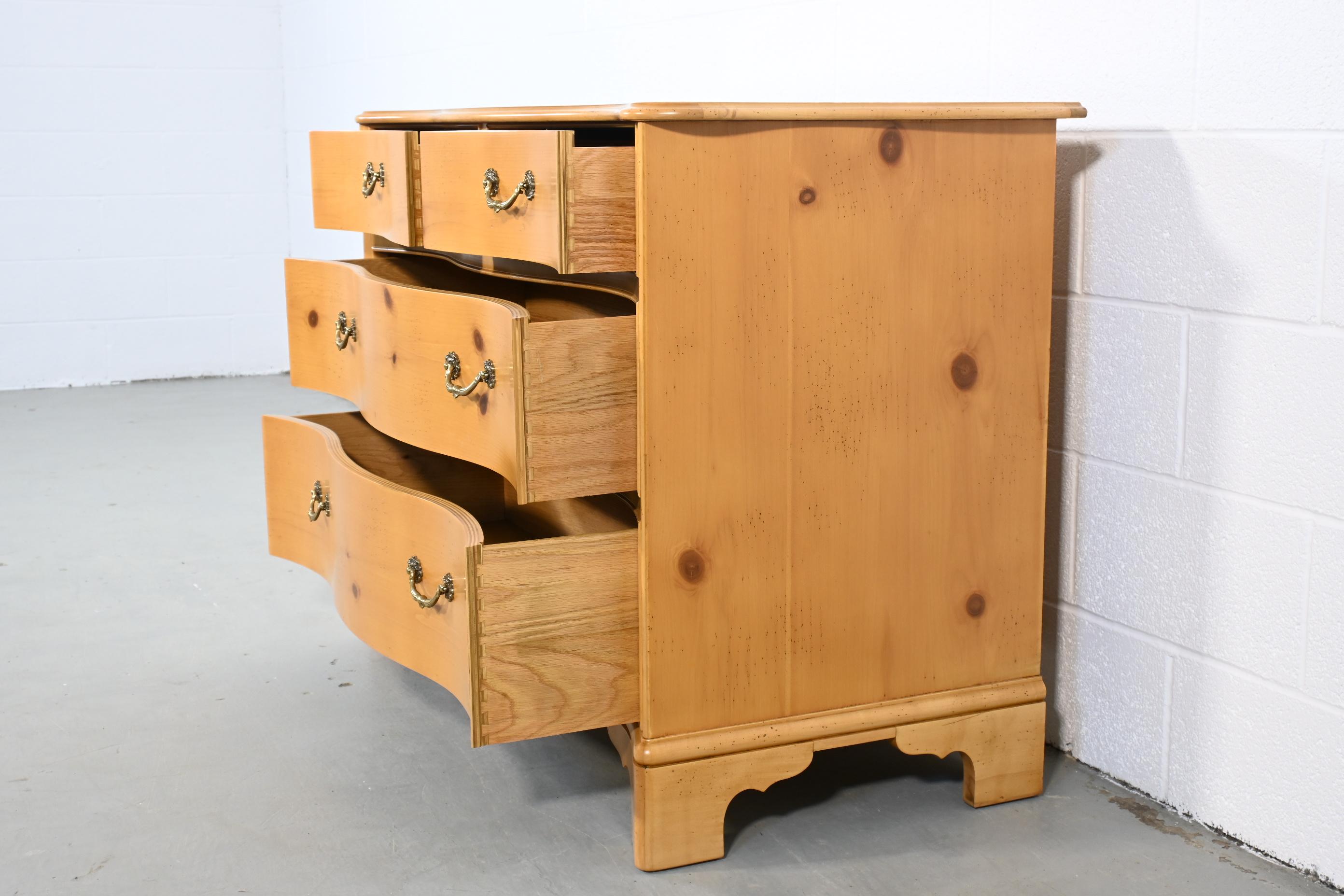 Lacquered Baker Furniture Pine Dresser