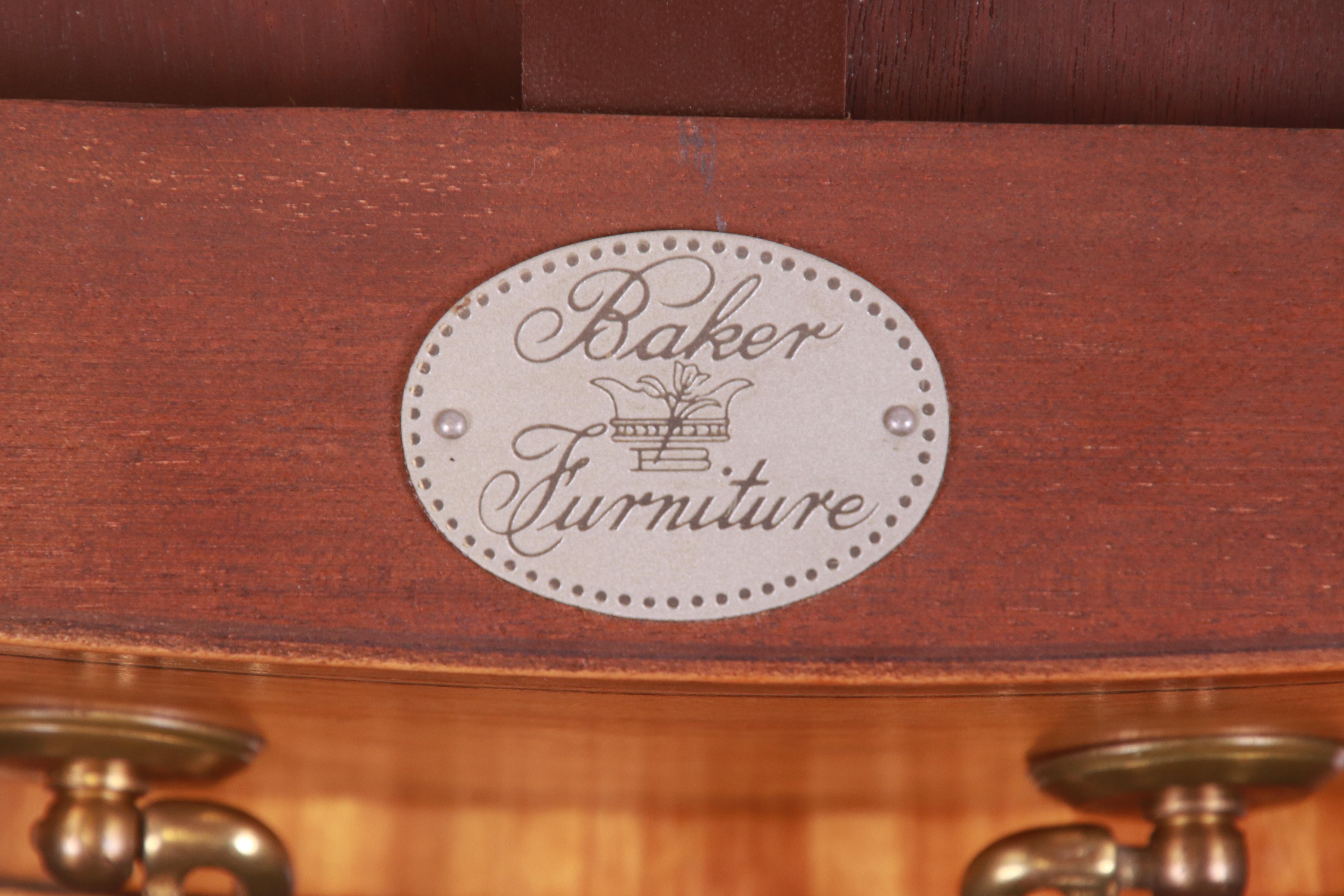 Baker Furniture Stately Homes Adam Style Satinwood Inlaid Pembroke Games Table 13