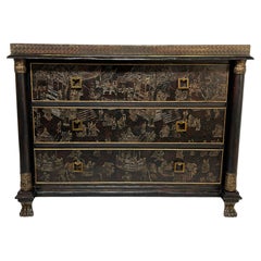 Baker Furniture Stately Homes Collection George III Cassettone in stile cineseria