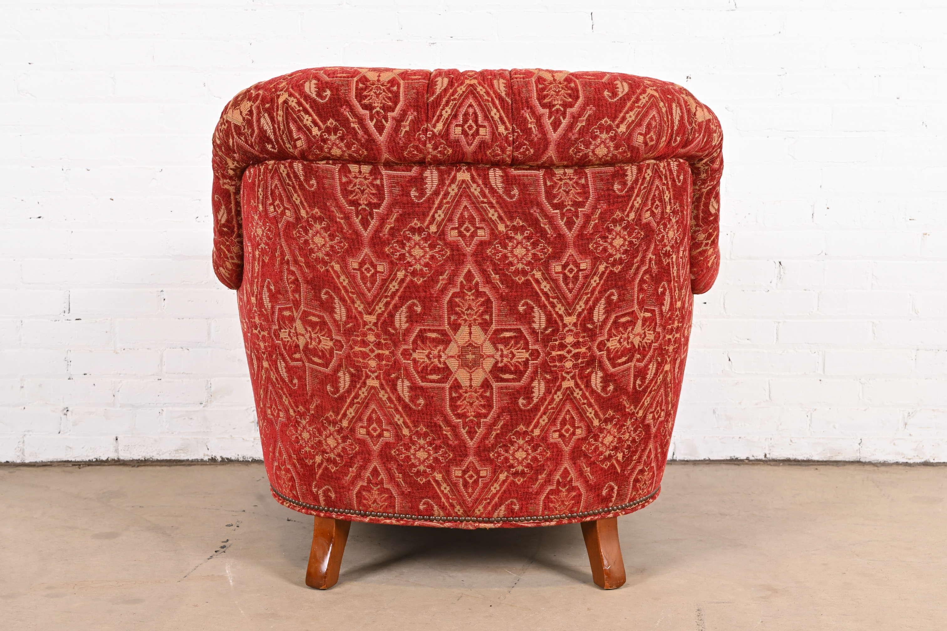 Baker Furniture Stately Homes Collection Late Victorian Club Chair 7