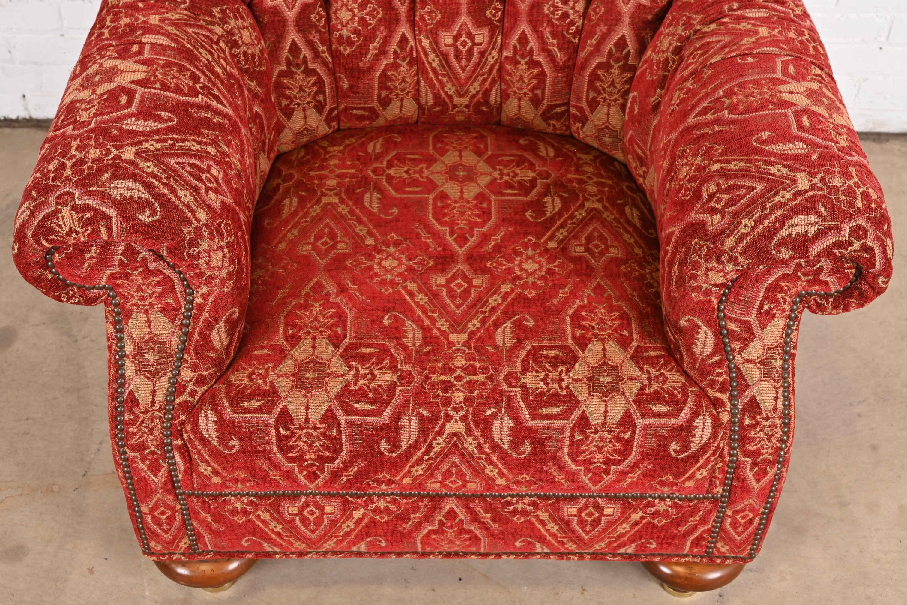 Baker Furniture Stately Homes Collection Late Victorian Club Chair 3