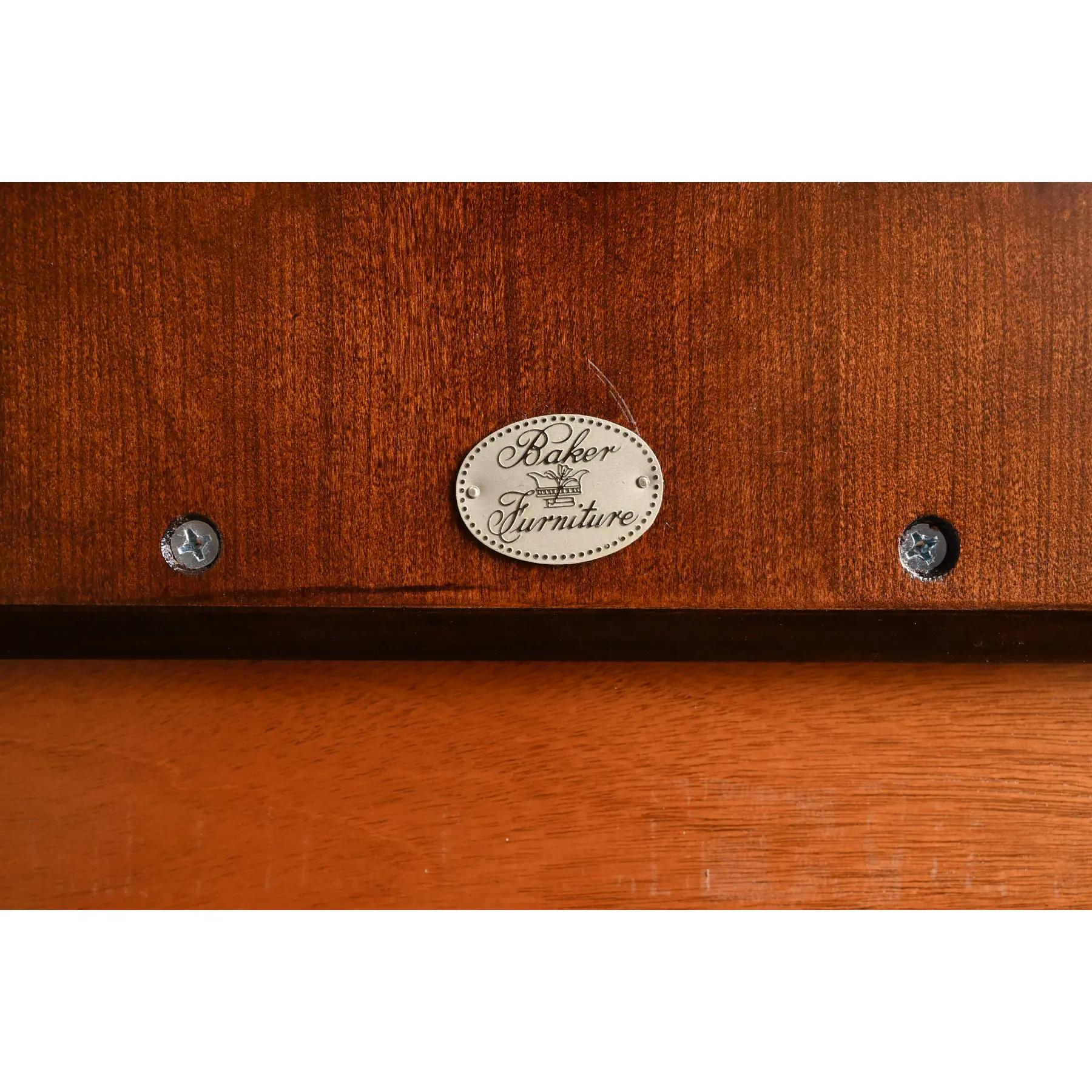 Table de salle à manger à double bande géorgienne Baker Furniture Stately Homes en vente 5