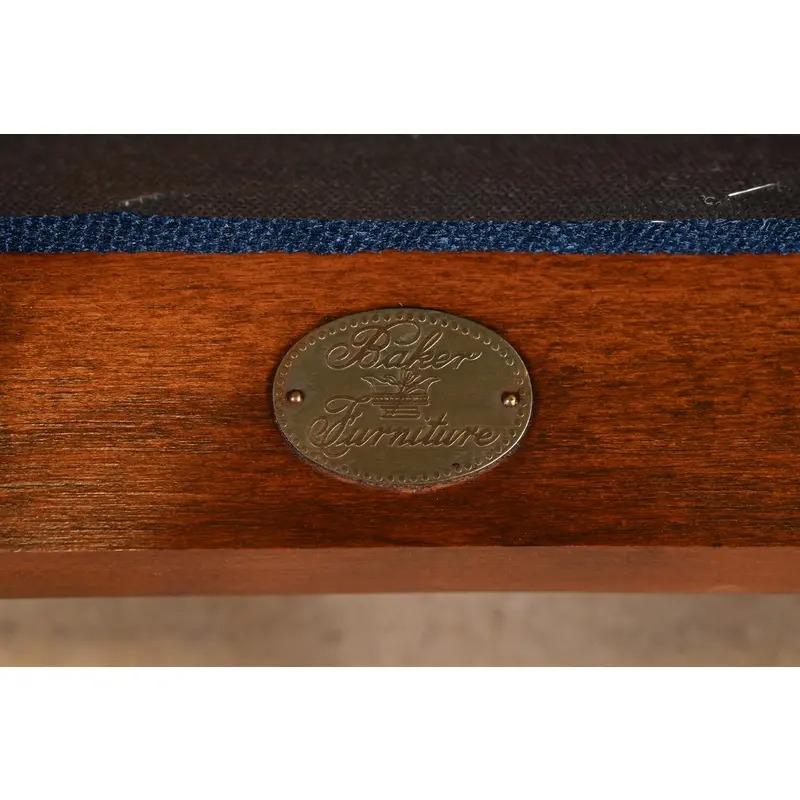 Baker Furniture Stately Homes Georgian Dining Chairs, Newly Refinished For Sale 8