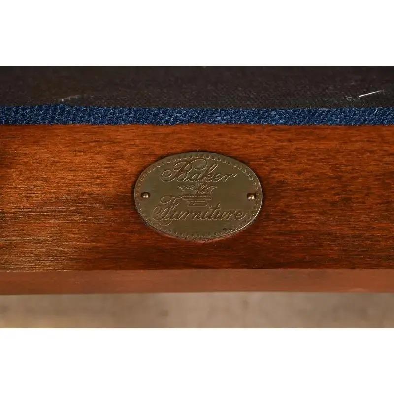 Baker Furniture Stately Homes Georgian Walnut Esszimmerstühle, neu lackiert im Angebot 6