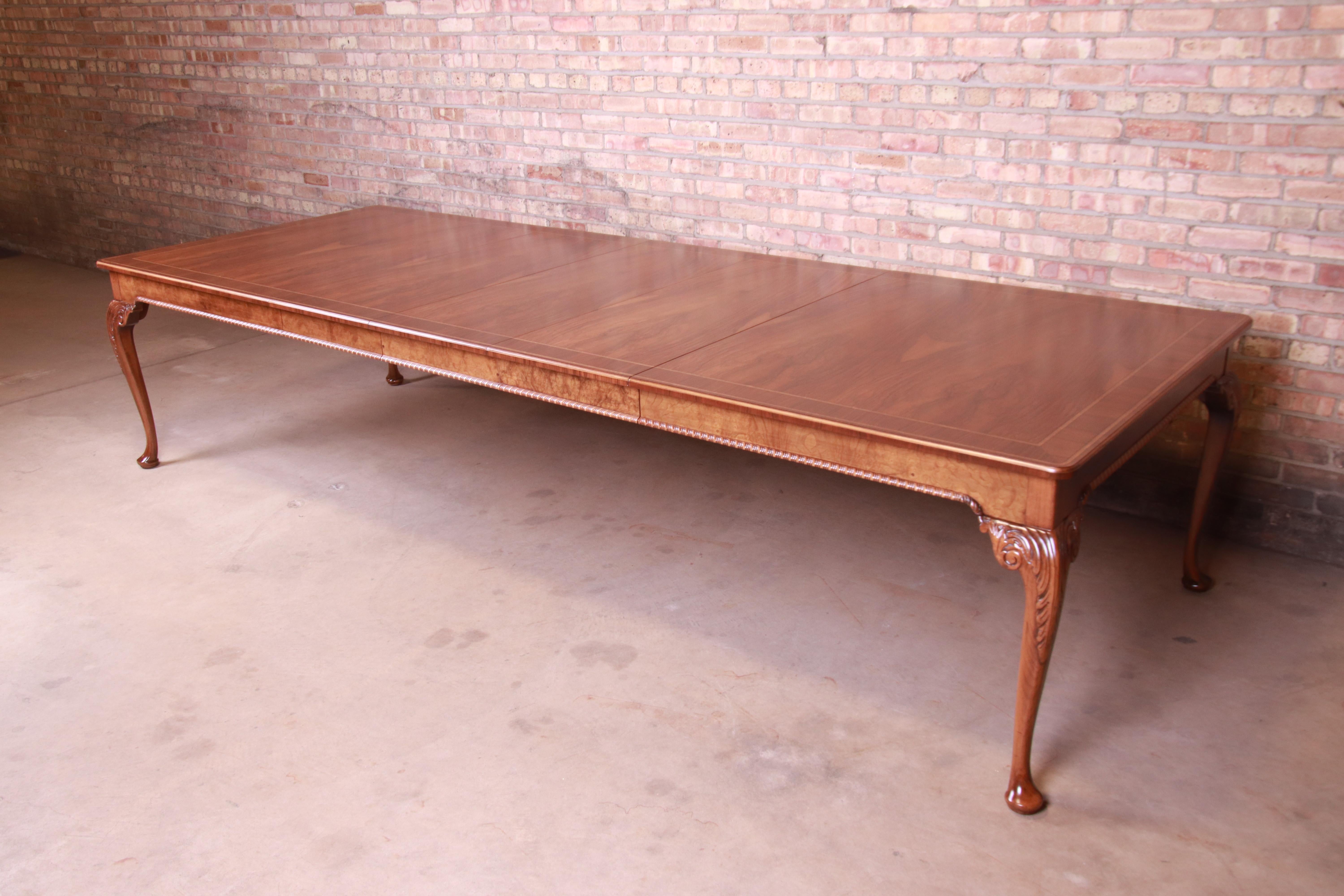 vintage baker furniture dining table