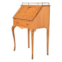 Baker Furniture Style Antique French Provincial Secretary Desk, Circa 1890s Baker Furniture Style Antique French Provincial Secretary Desk, Circa 1890s