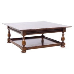 Baker Furniture Traditional Square Coffee Table