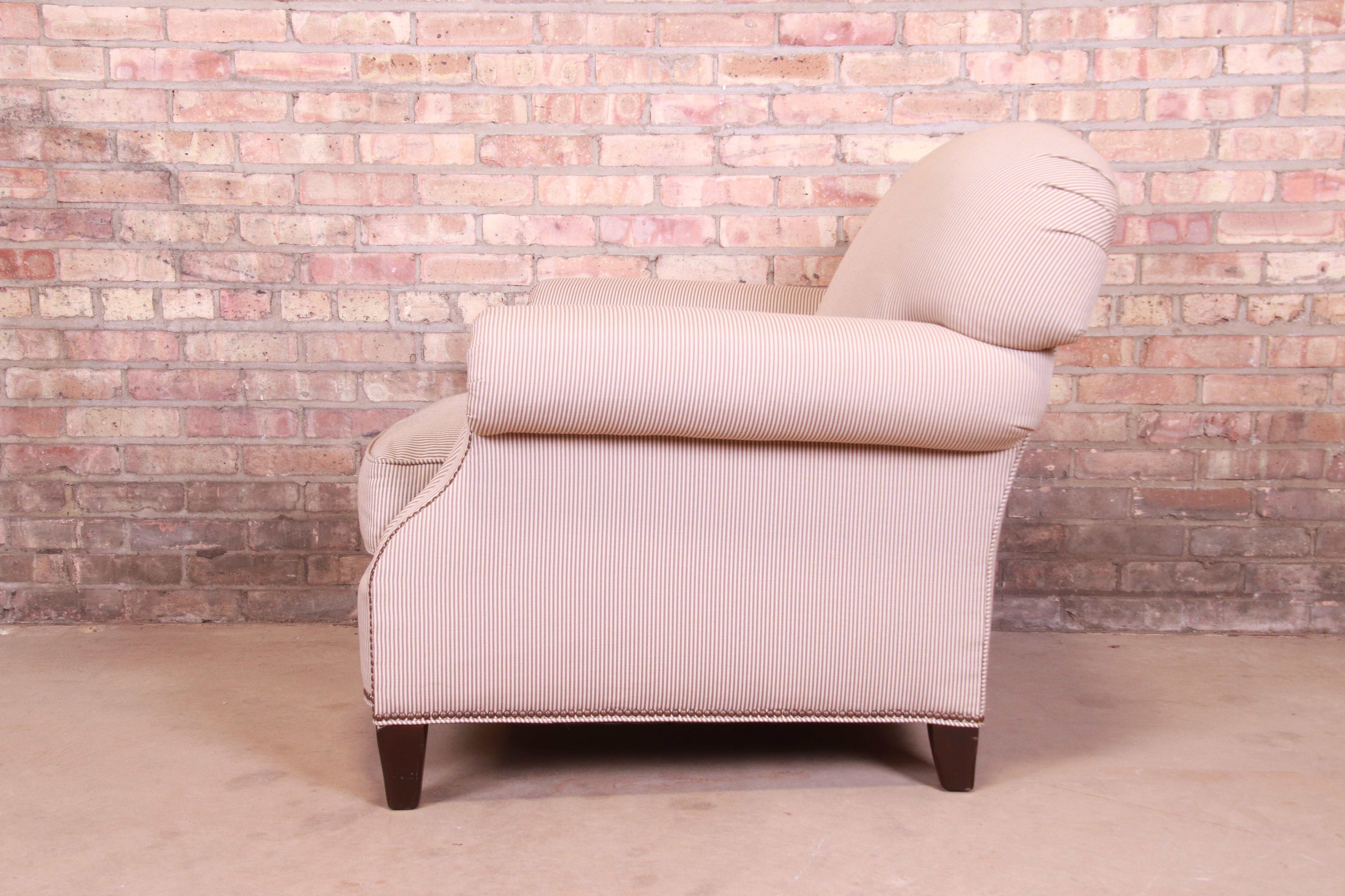 Baker Furniture Upholstered Lounge Chair 5