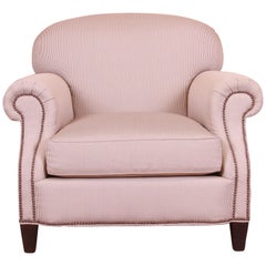 Retro Baker Furniture Upholstered Lounge Chair