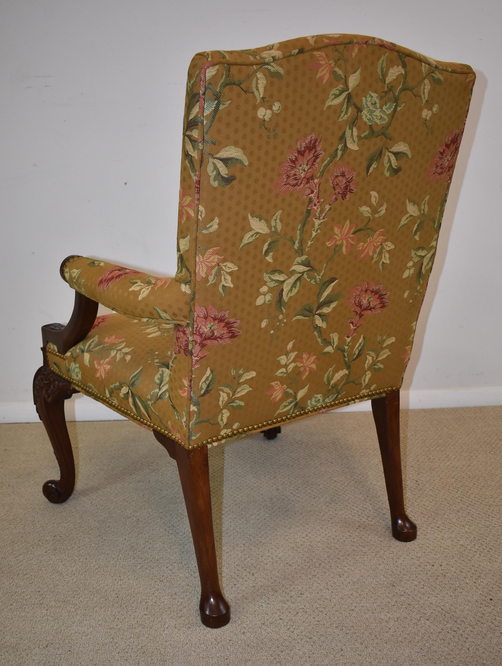Contemporary Baker Gainsborough Chair Stately Homes Collection 5033