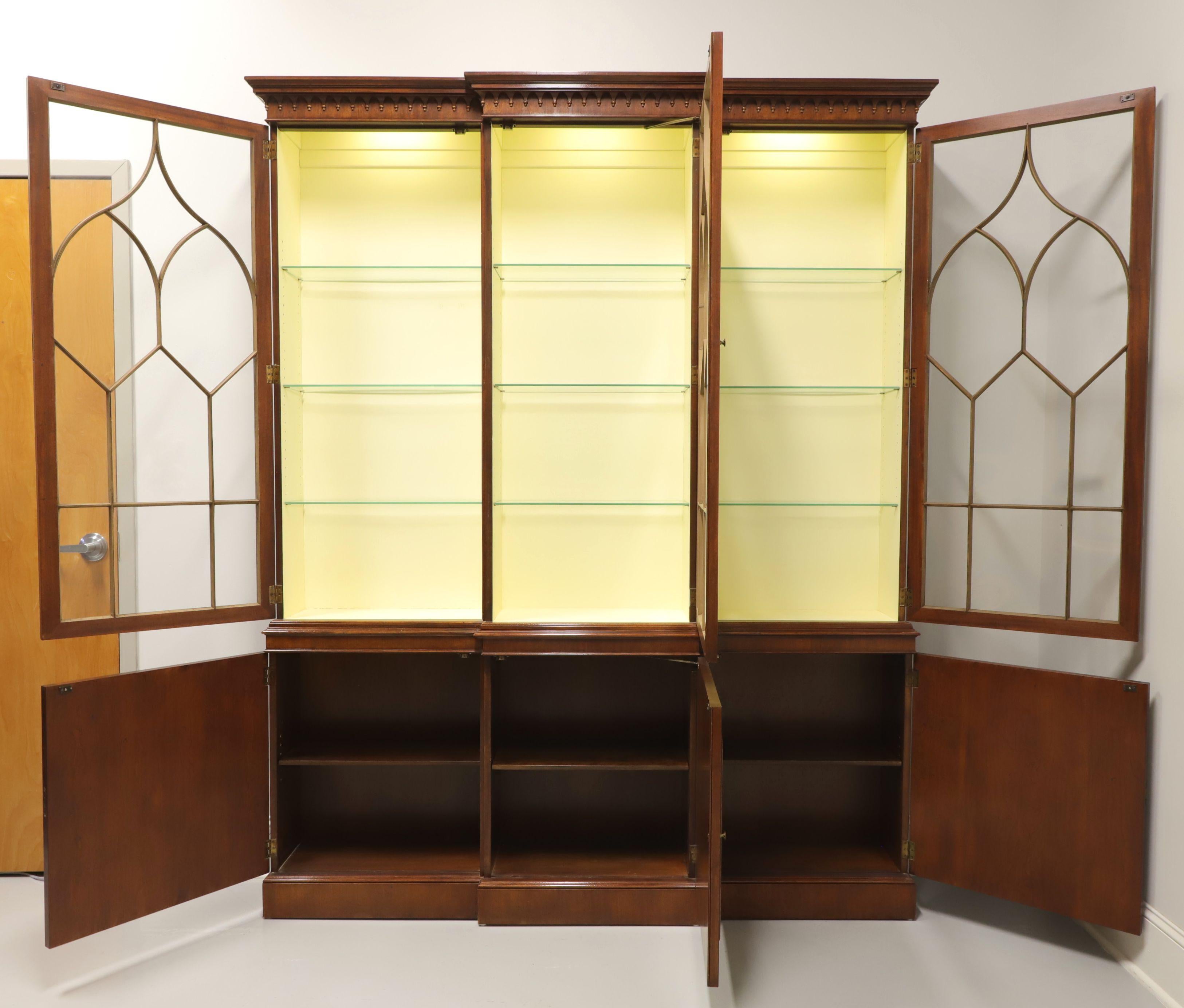 narrow china cabinets