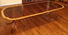 Baker Historic Charleston Collection Flame Mahogany Conference Dining Table