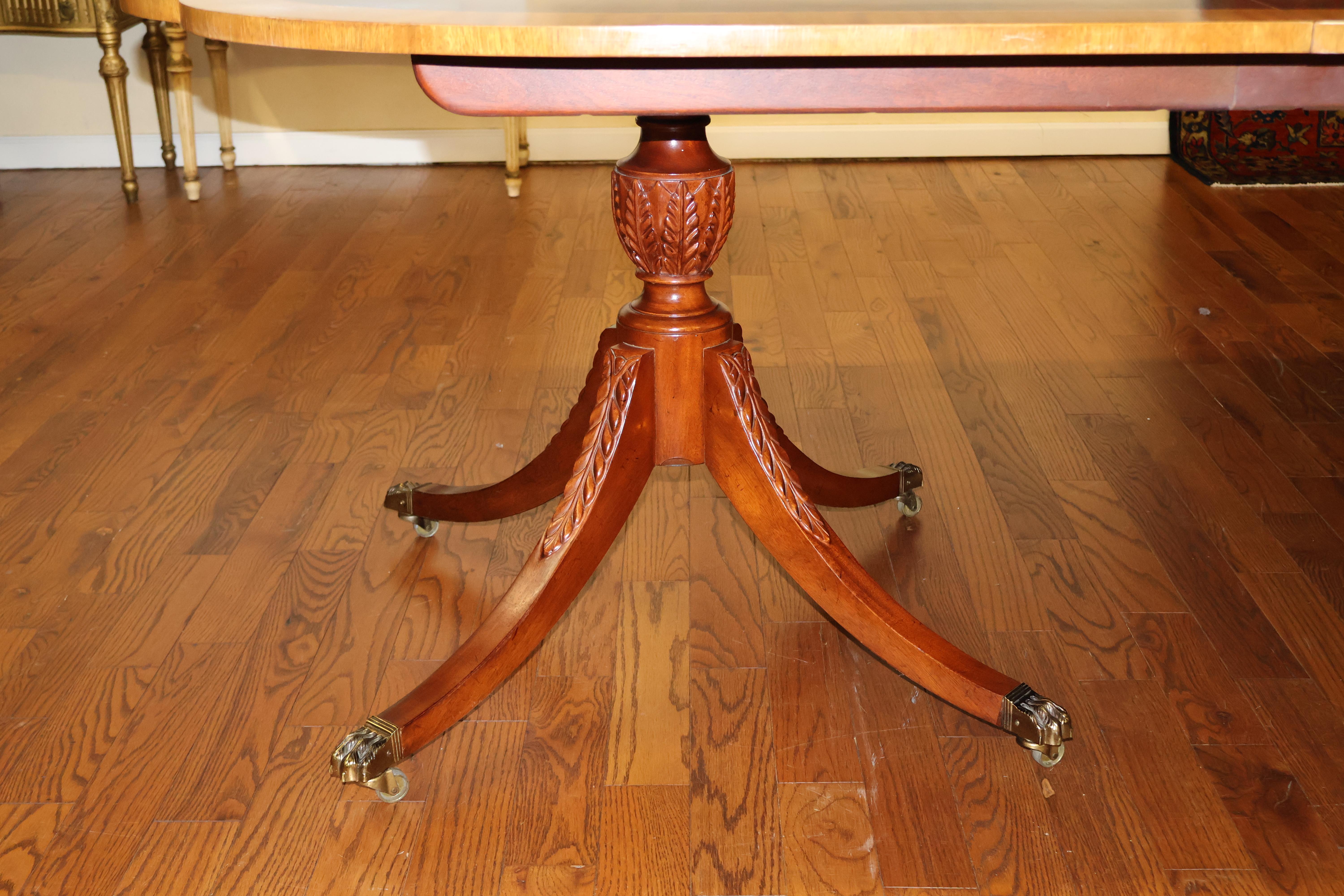 Baker Historic Charleston Collection Flame Mahogany Conference Dining Table 1