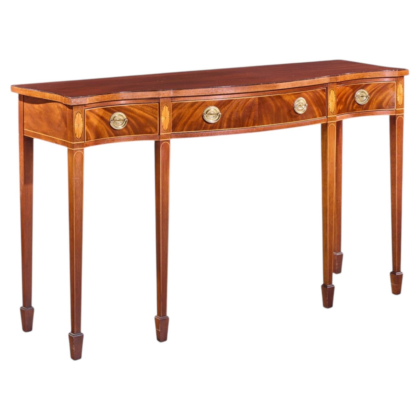 Baker Historic Charleston Collection Mahogany Sideboard Console Table