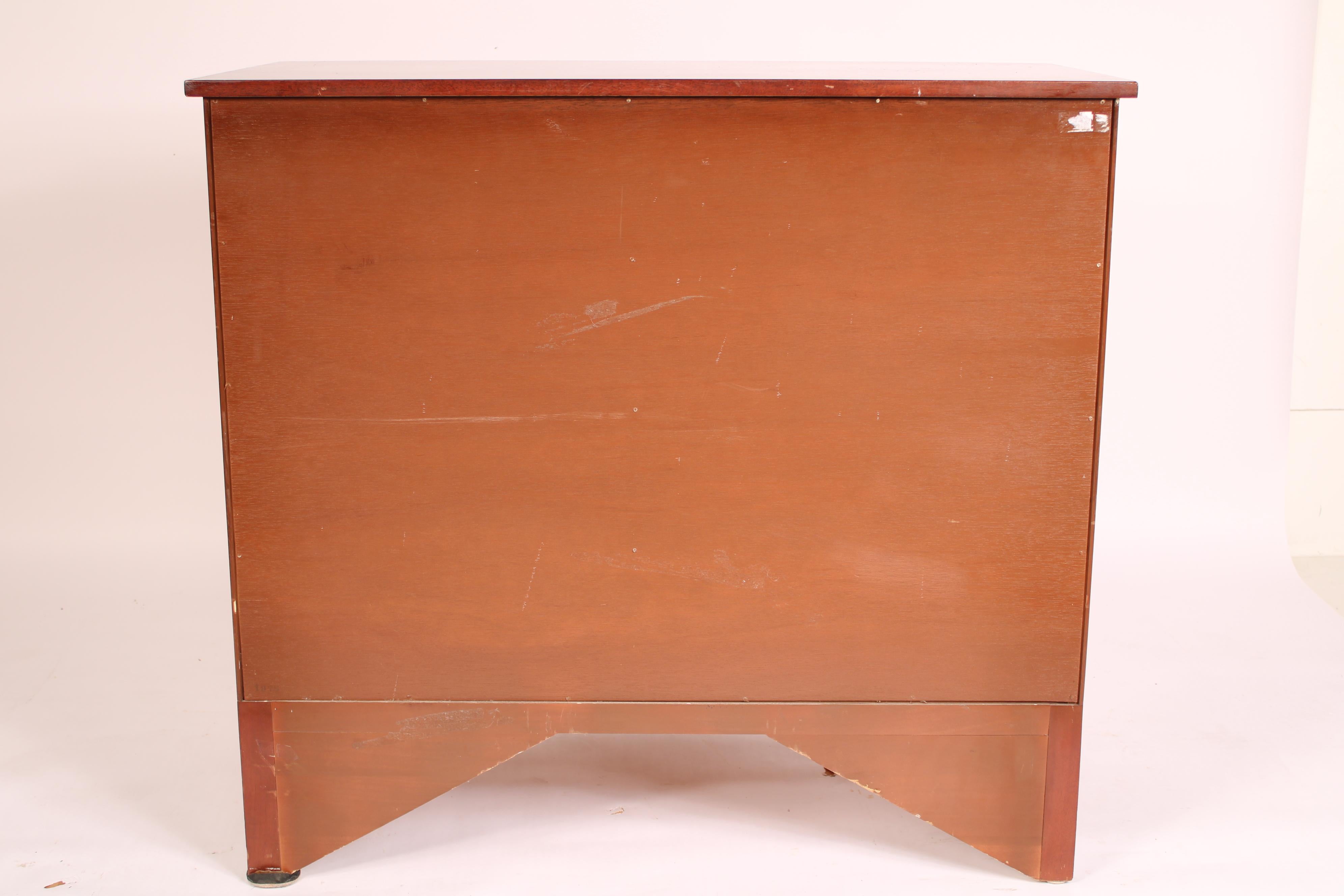 Baker Historic Charleston Mahogany Chest of Drawers. For Sale 8