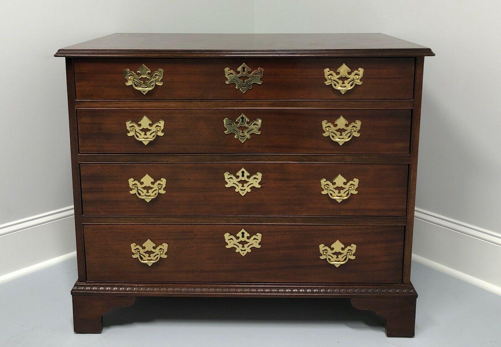 BAKER Historic Charleston Mahogany Chippendale Bachelor Chest 4