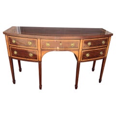 Baker Historic Charleston Mahogany Inlaid Sideboard