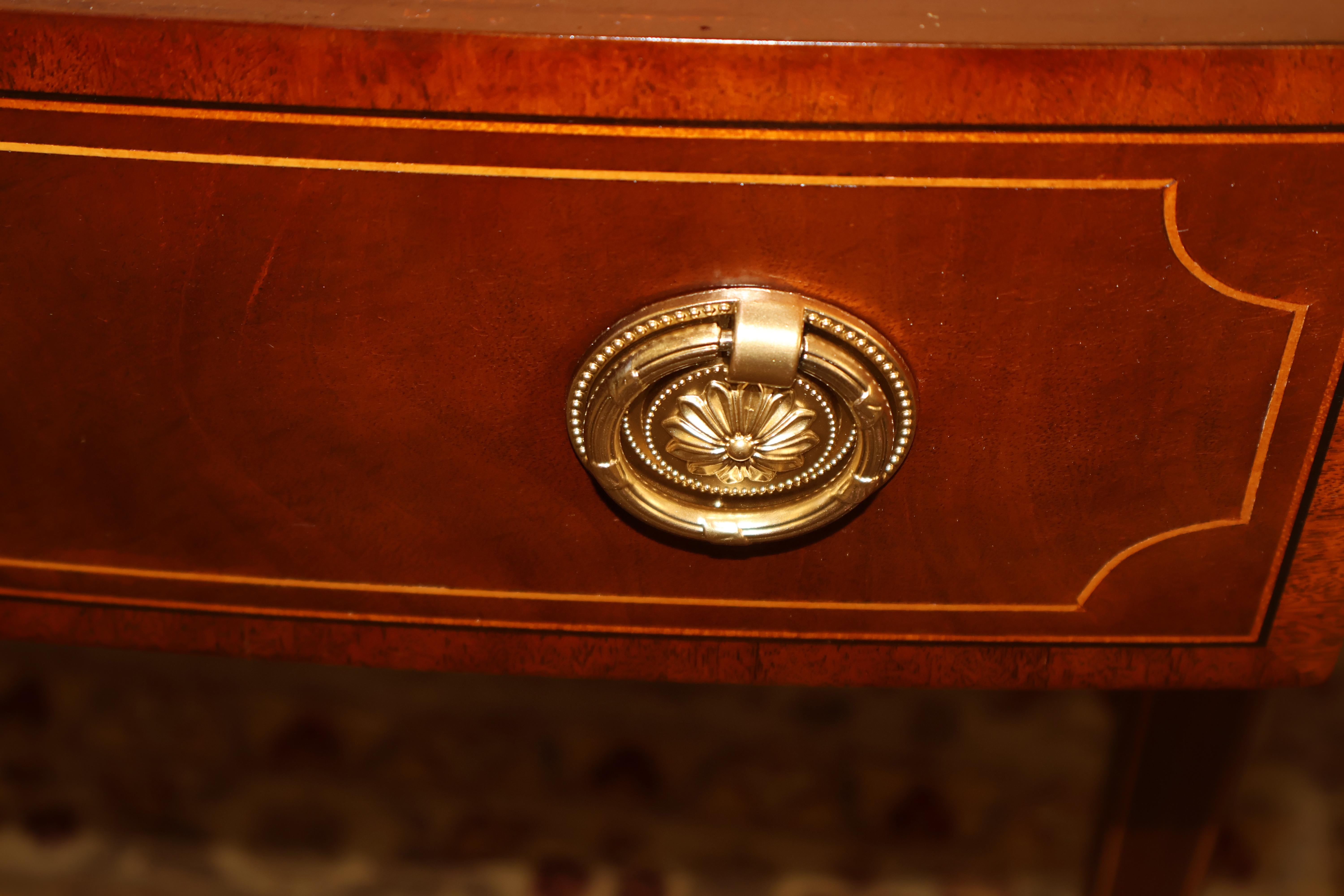Baker Historic Charleston Mahogany Inlaid Sideboard Server Buffet 4