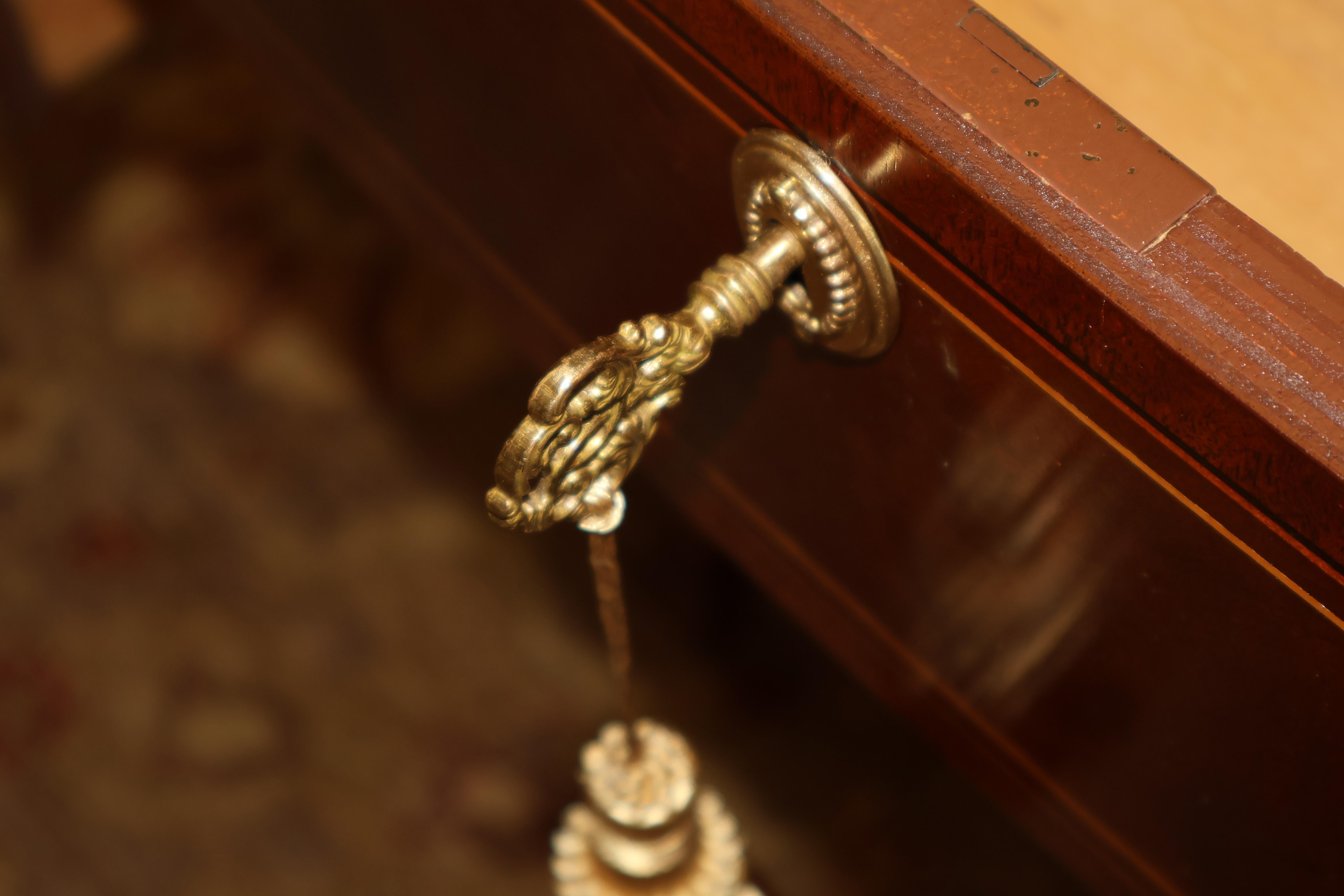 Baker Historic Charleston Mahogany Inlaid Sideboard Server Buffet 5
