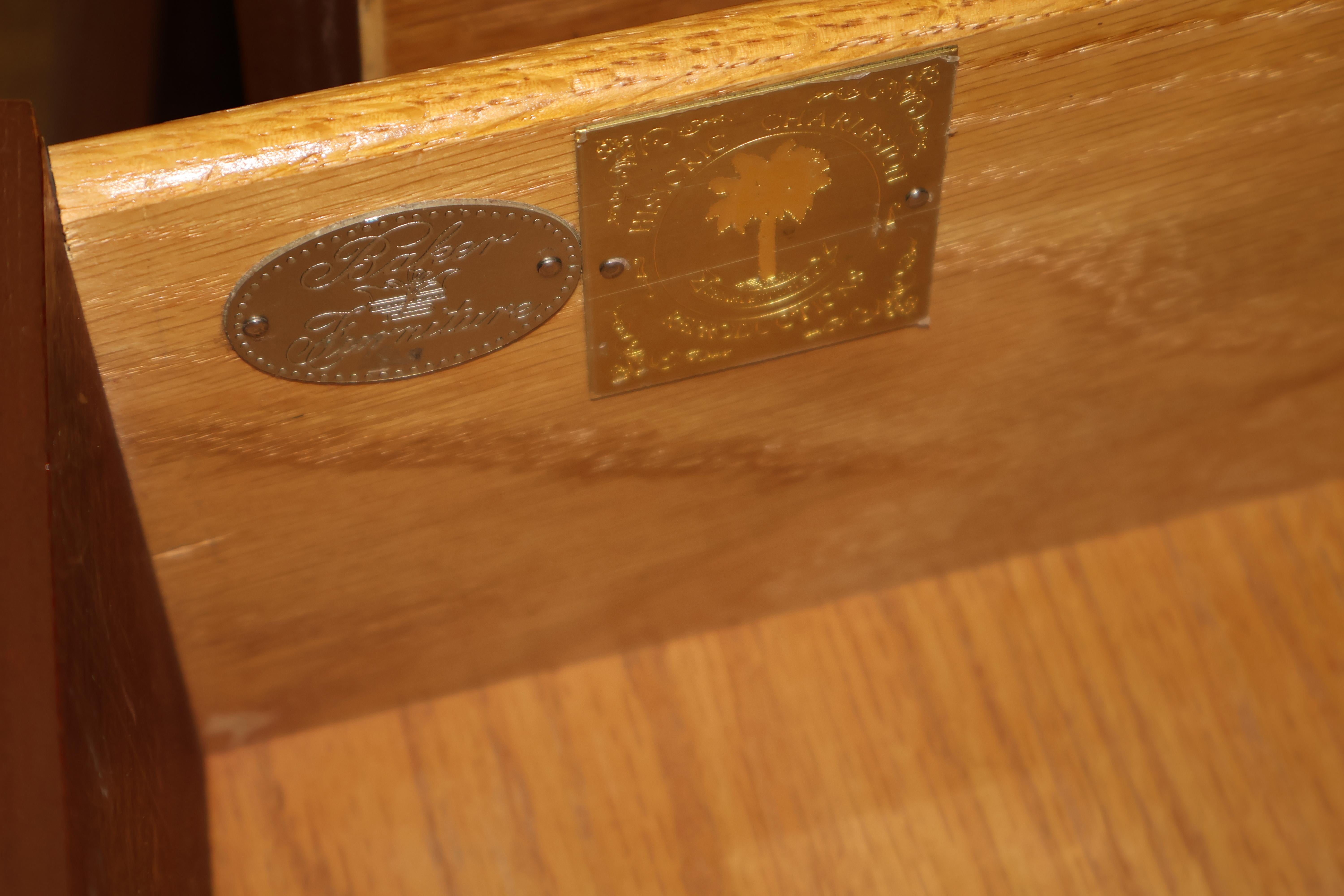 Baker Historic Charleston Mahogany Inlaid Sideboard Server Buffet 6
