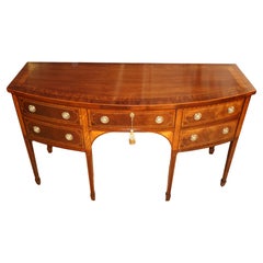 Baker Historic Charleston Mahogany Inlaid Sideboard Server Buffet