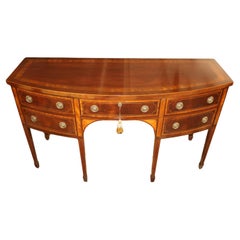 Baker Historic Charleston Mahogany Inlaid Sideboard Server Buffet
