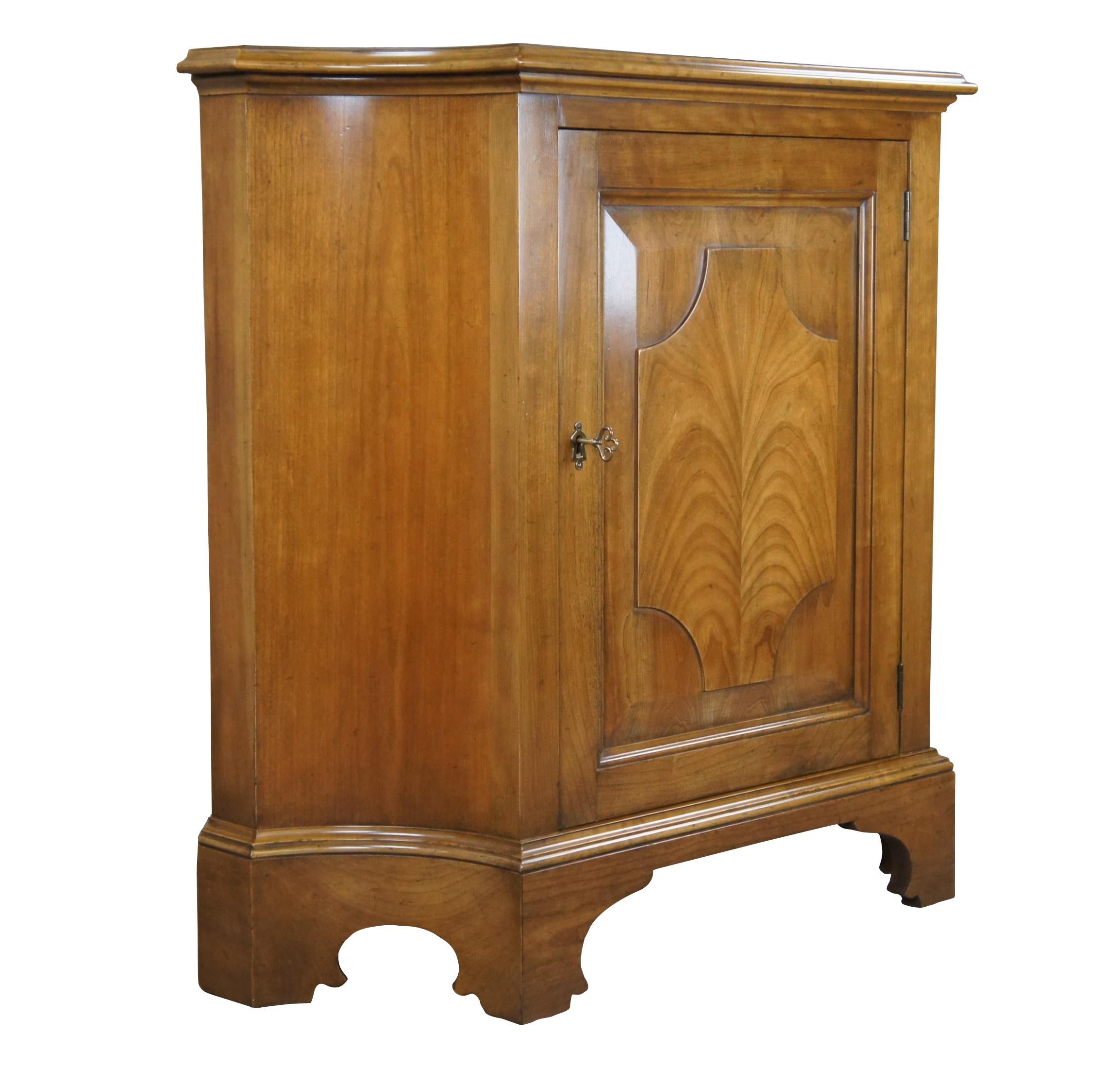 French Provincial Baker Italian Provincial French Cherry Commode Console Cabinet Entry Hall Table