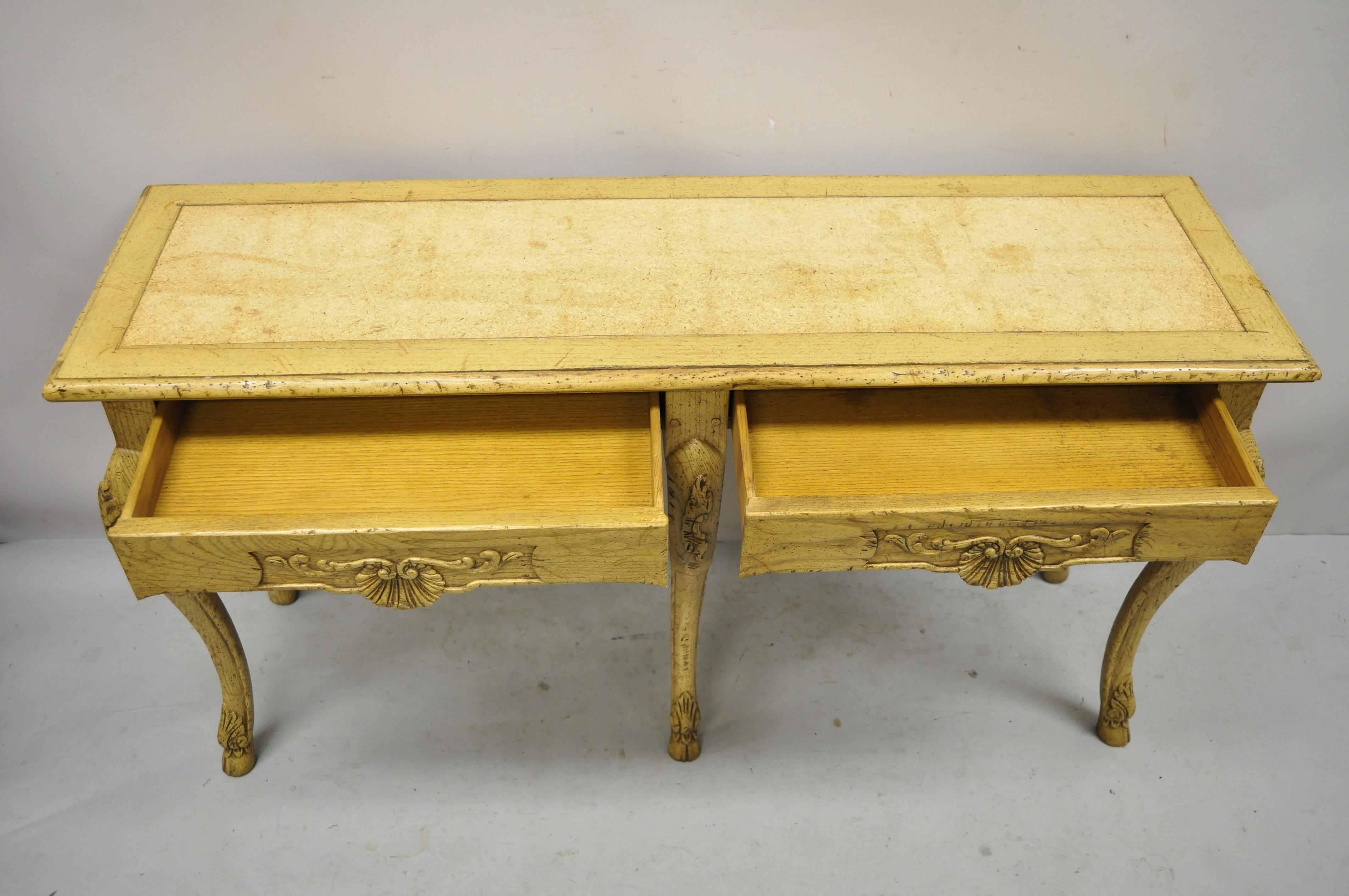 french provincial sofa table
