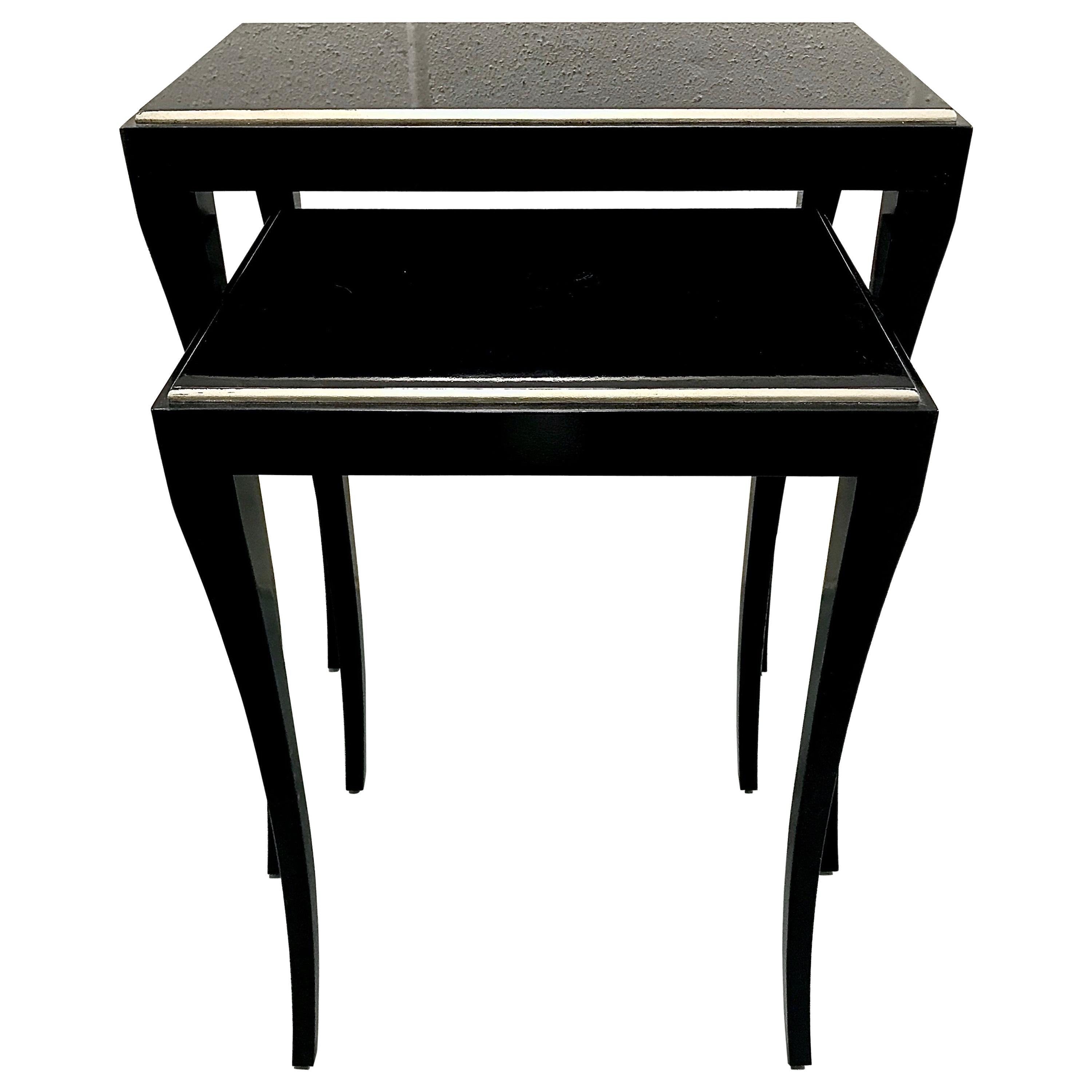 Jacques Garcia Collection for Baker Furniture Gorgone Nesting Tables
