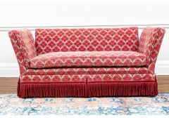 Baker Knole Style Drop-Arm Sofa