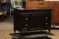 Baker Mahogany Lowboy Chest of Drawers Dresser