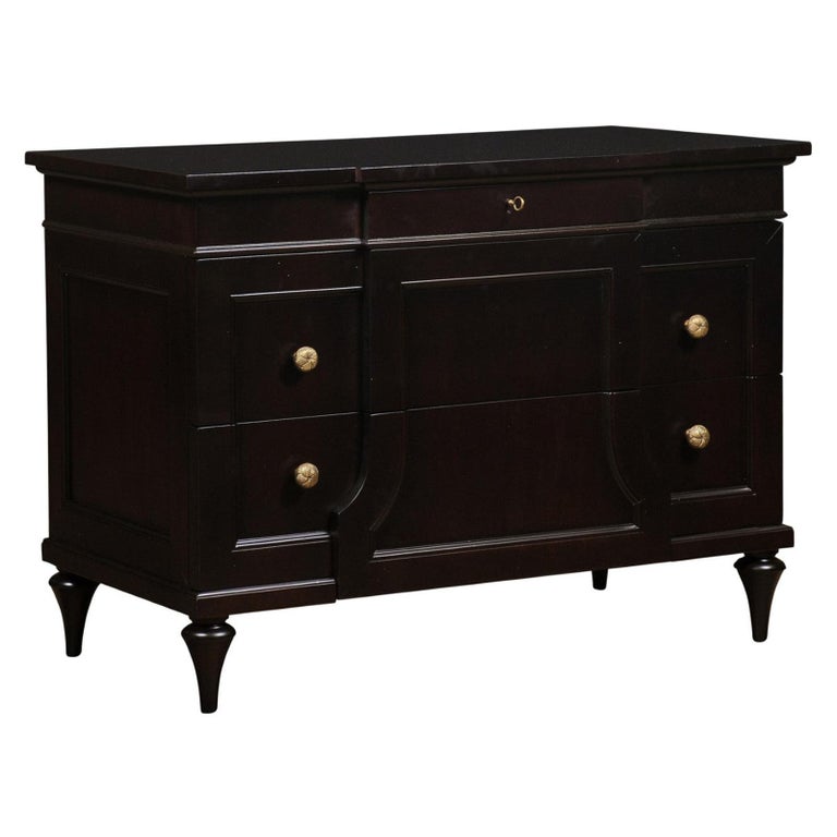 Baker Mahogany Lowboy Chest of Drawers Dresser For Sale at 1stDibs lowboy chest of drawers for