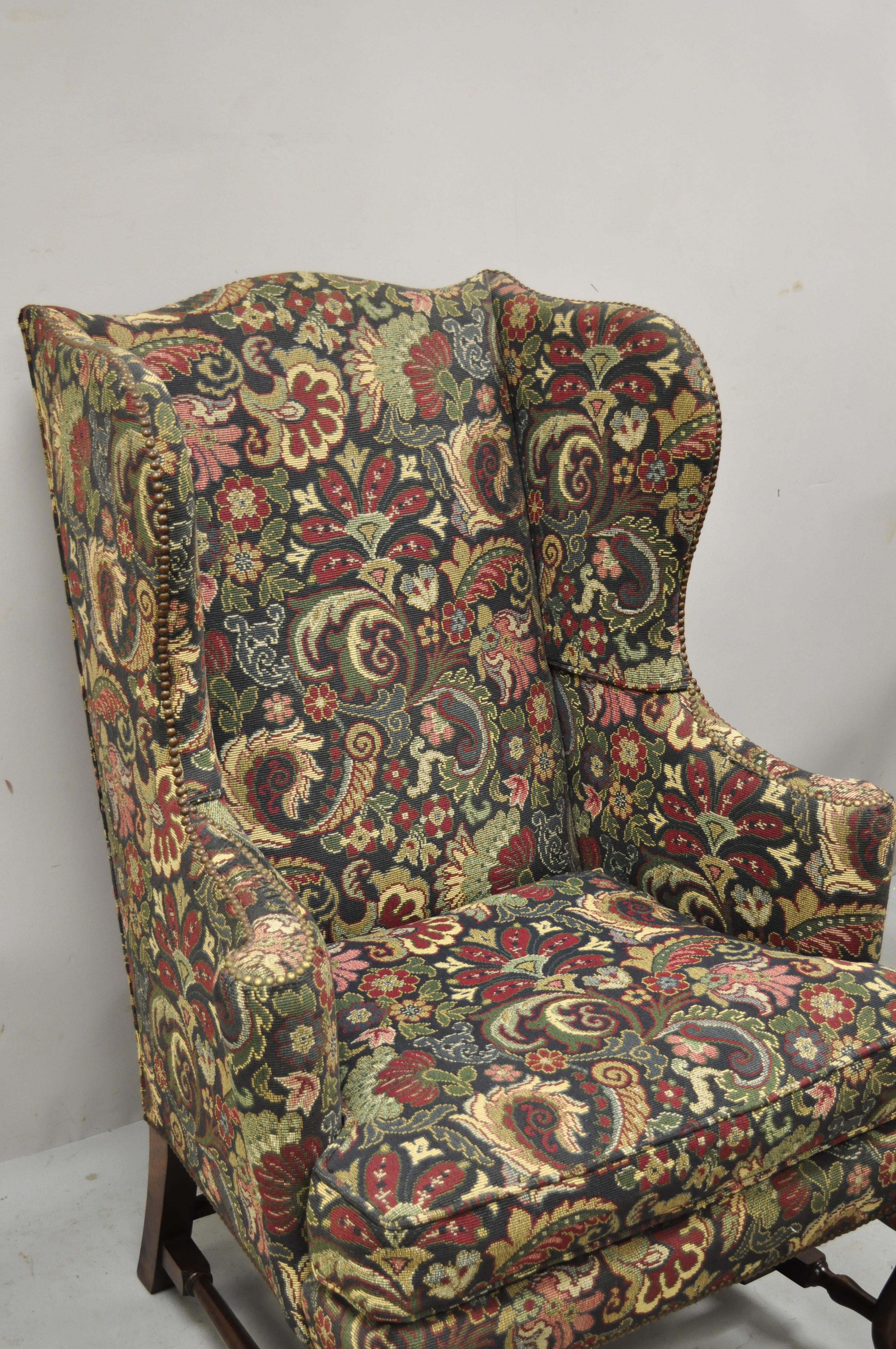 antique wingback chair value