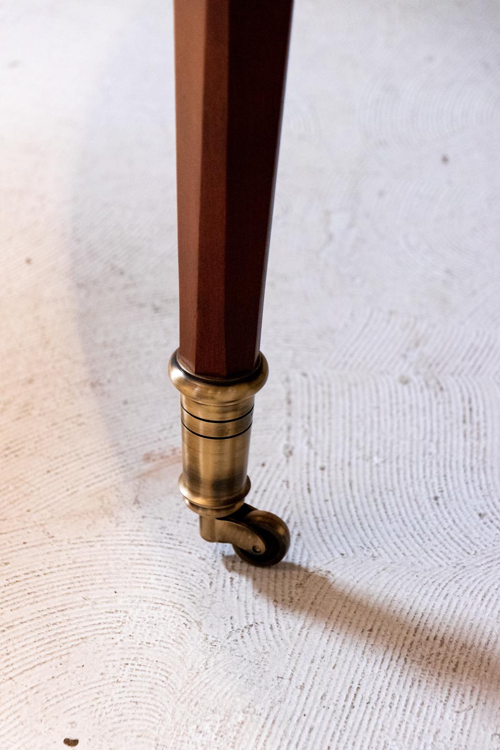 Mid-20th Century Baker Mahogany Center Dining Table