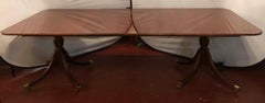 Baker Mahogany Dining Table, Georgian Style Historic Collection