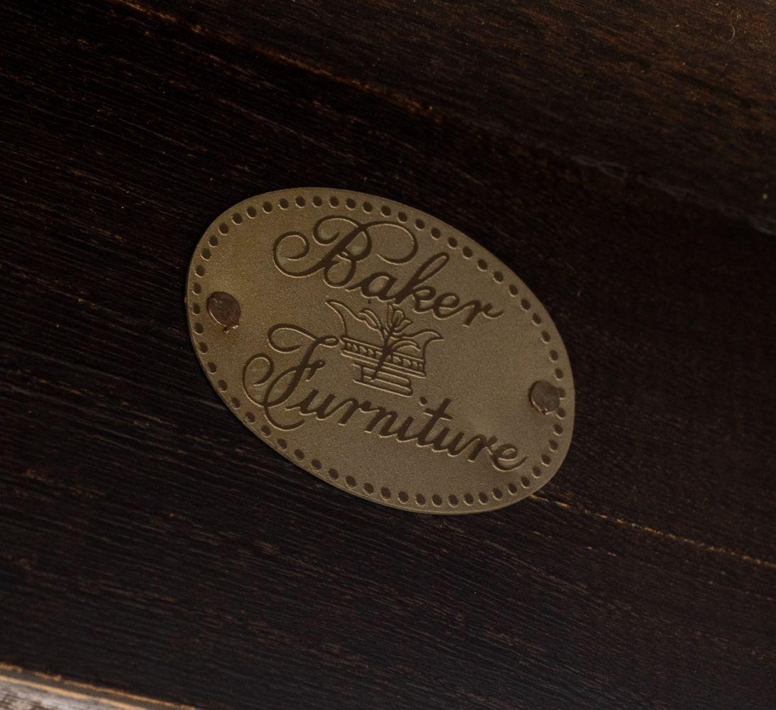 Baker Mahogany Extending Dining Table For Sale 5