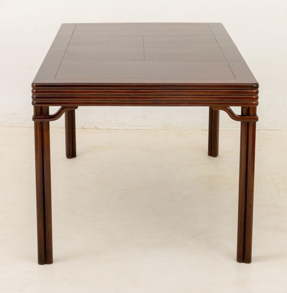 Baker Mahogany Extending Dining Table For Sale 2
