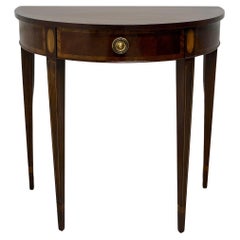 Hepplewhite Demi-lune Tables