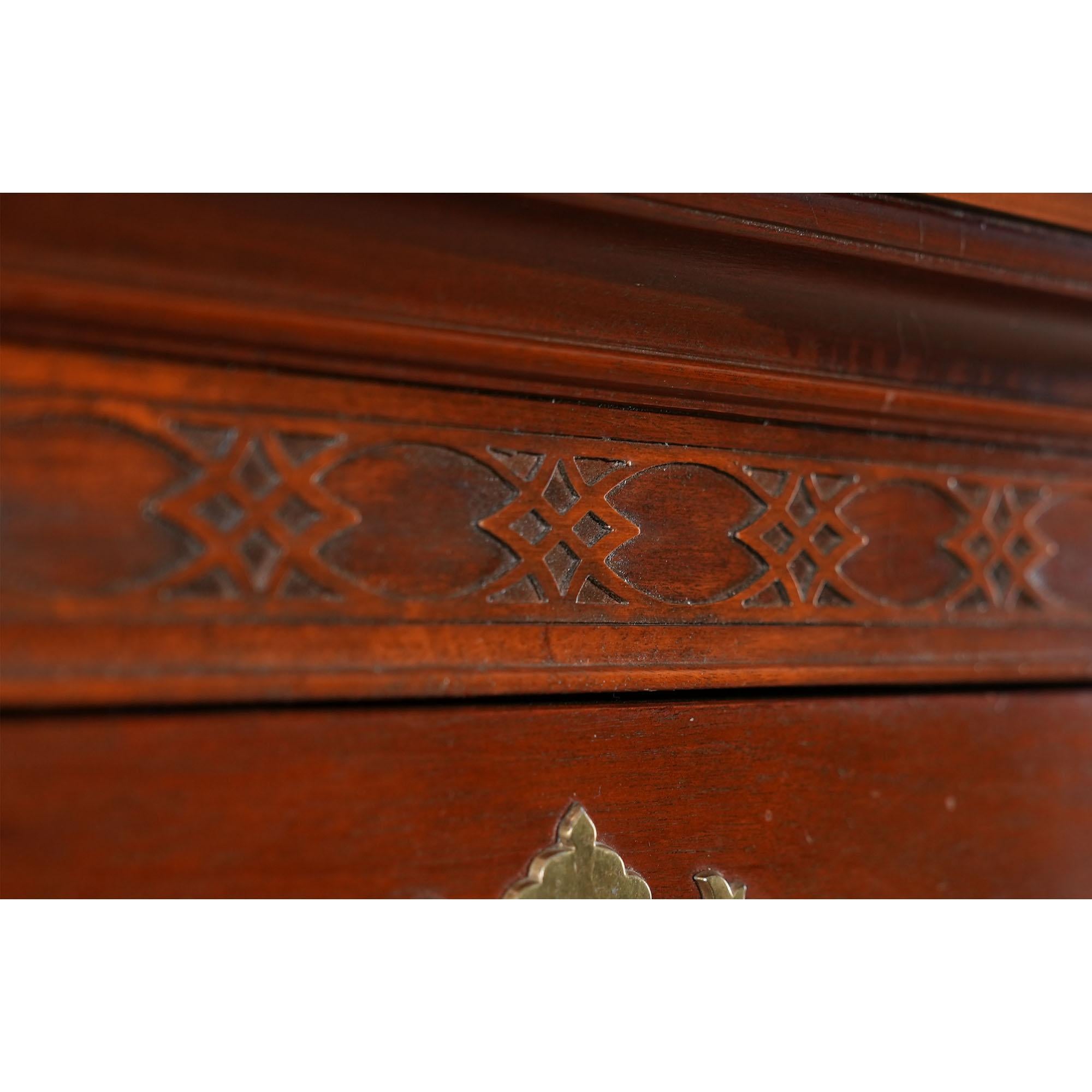 Baker Mahogany High Chest For Sale 4