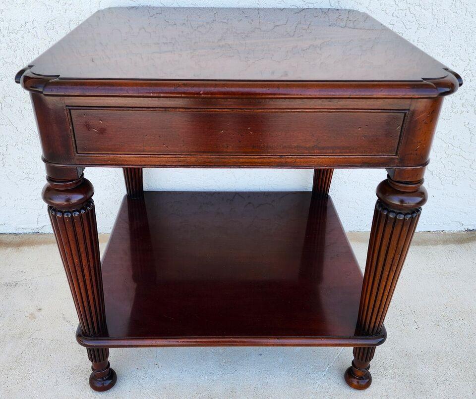 Baker Mahogany Side End Table 6