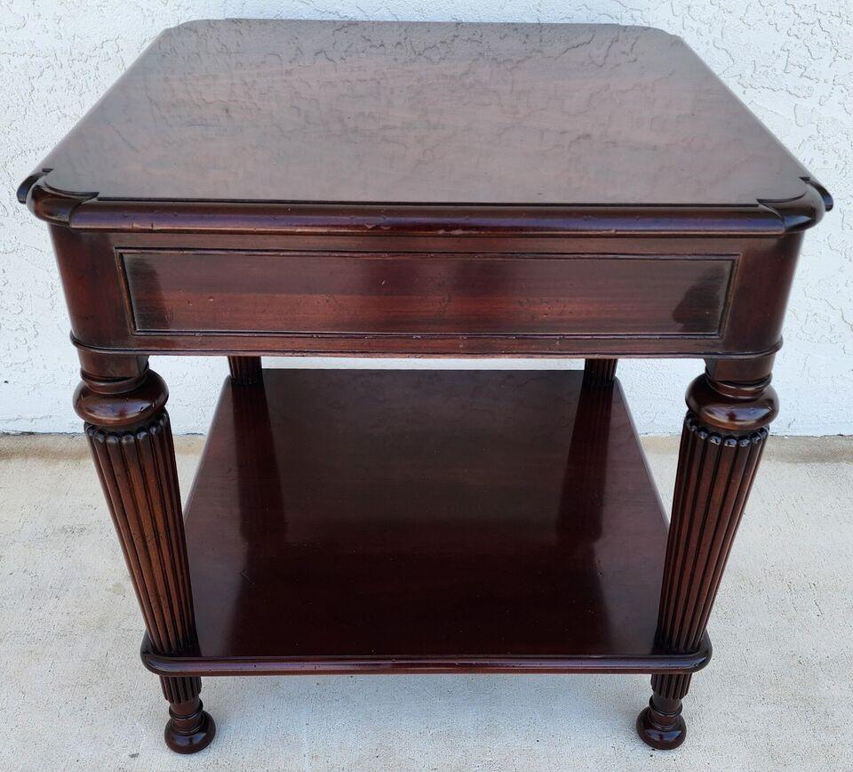 Baker Mahogany Side End Table 7
