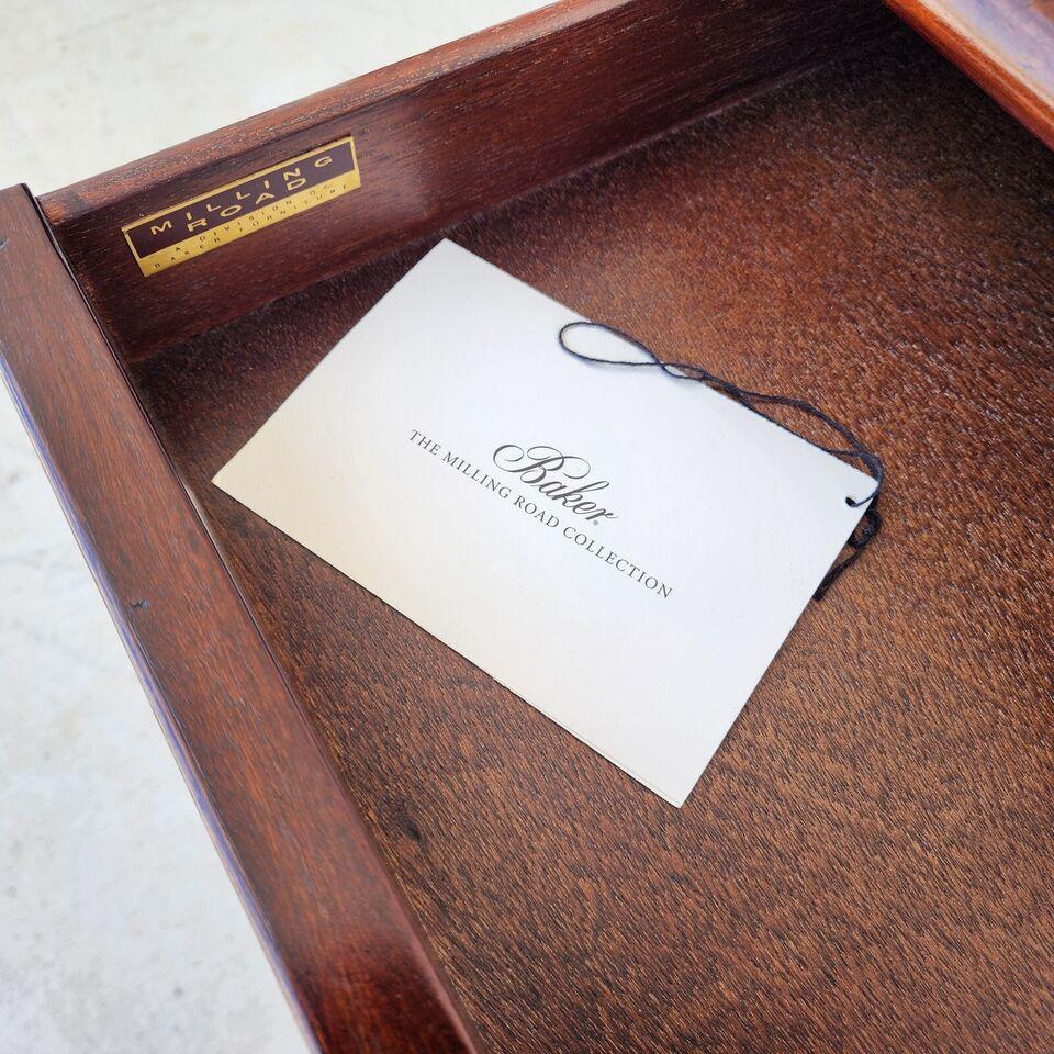 Baker Mahogany Side End Table 1