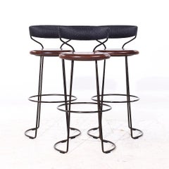 Baker McGuire Danish Cord Bar Stools - Set of 3
