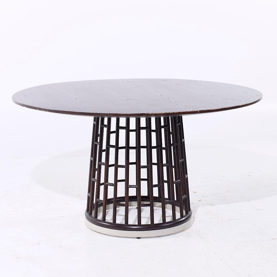 Baker McGuire Fretwork Dining Table

This dining table measures: 54 wide x 54 deep x 29 inches high, with a chair clearance of 28.5 inches

We take our photos in a controlled lighting studio to show as much detail as possible. We do not Photoshop