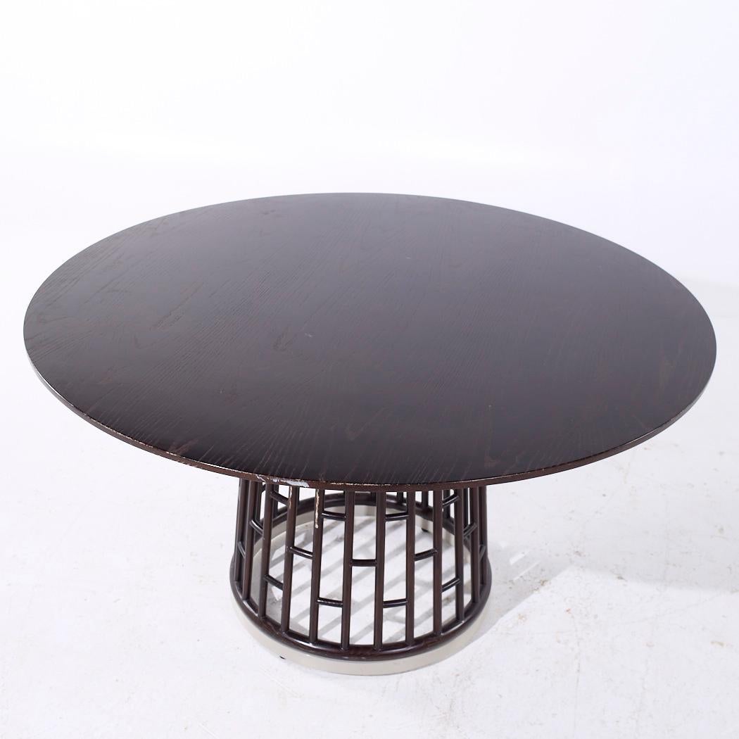 Contemporary Baker McGuire Fretwork Dining Table For Sale