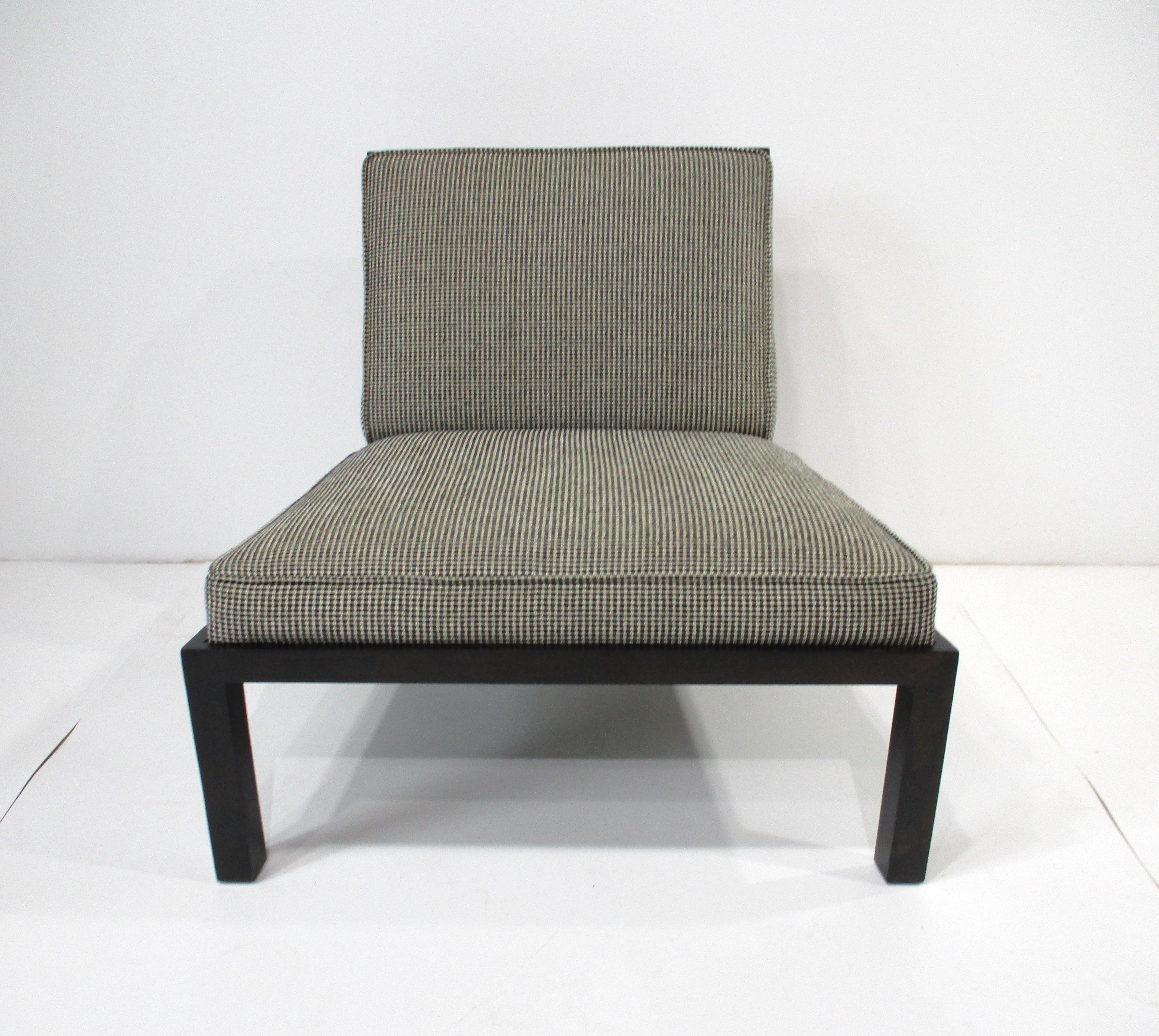 Silla pantufla Baker / Michael Taylor Moderno de mediados de siglo en venta
