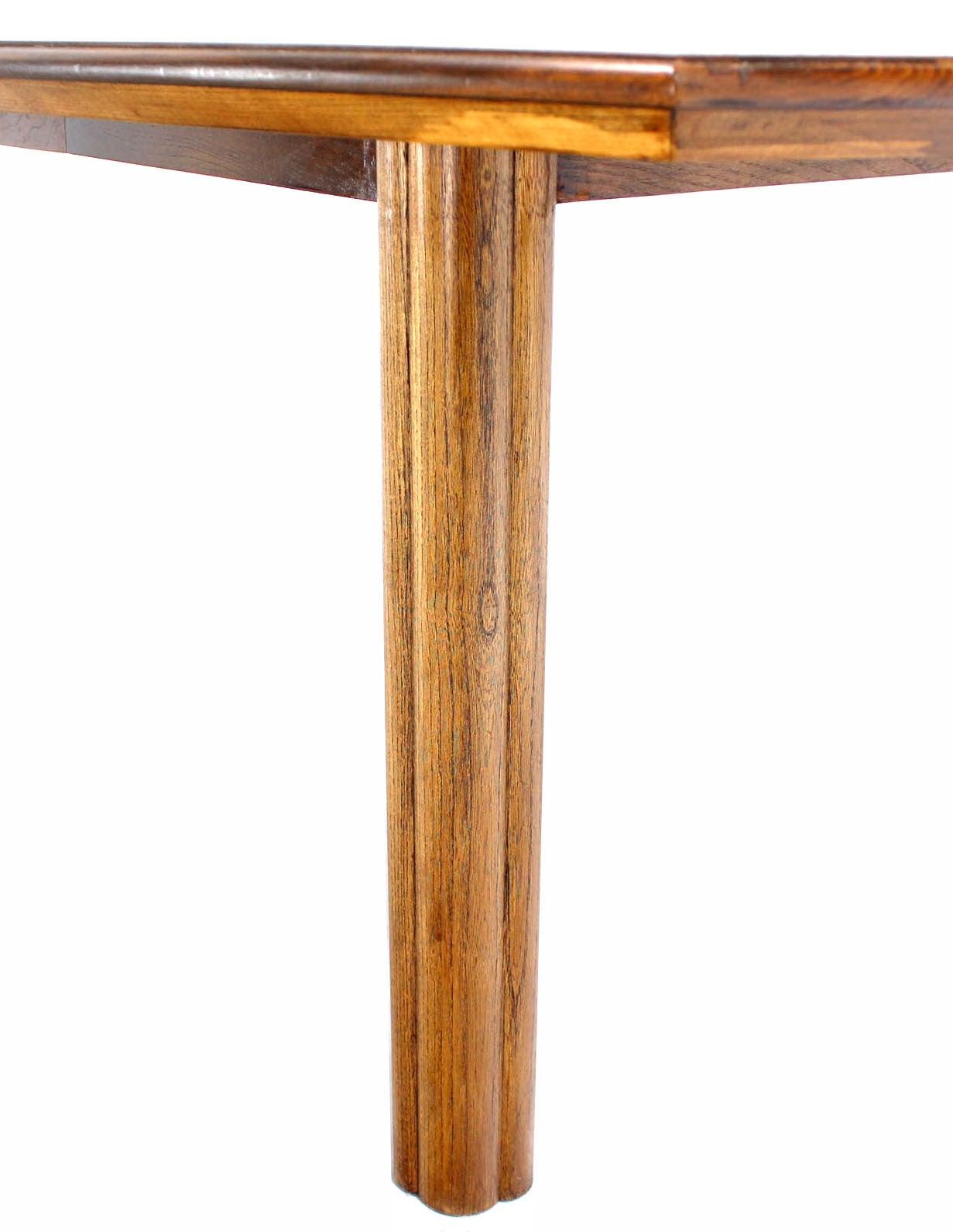 Ovaler Esstisch in Bootsform von Baker Baker, Mid-Century Modern, zwei Blätter, MINT! (Lackiert) im Angebot